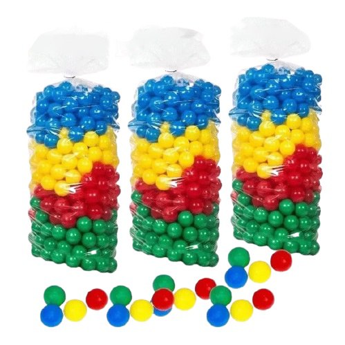 50 uniddaes de bolinhas 76 mm p/ piscina de bolinhas infantil coloridas e super divertidas - hiper promoção queima de estoque