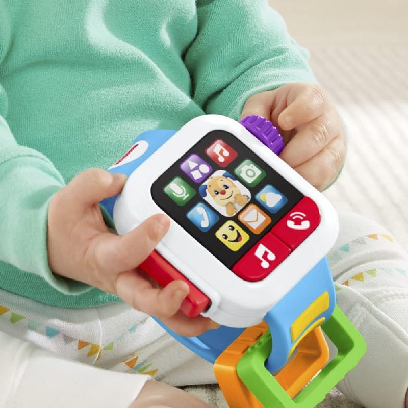 Brinquedo para Bebê Meu Primeiro Smartwatch - Fisher-Price (Com músicas e luzes)