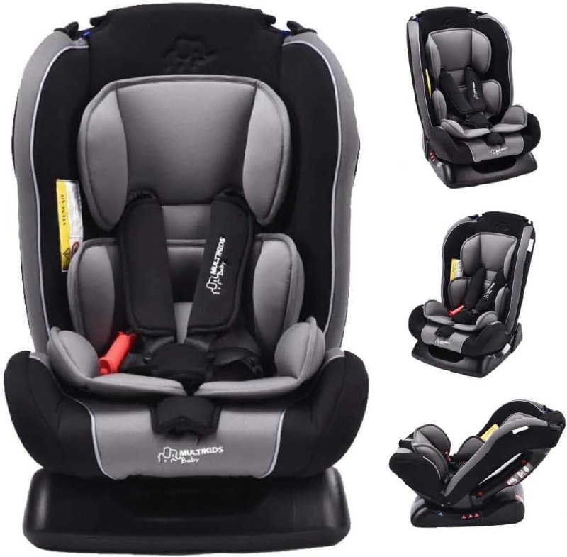 Cadeira para Auto Prius 0-25kgs Cinza com Preto Multikids Baby – BB637