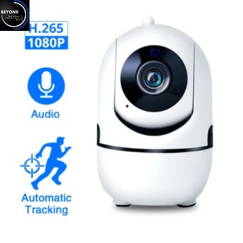 Camera Ip Wifi Giratória Estilo Babá Eletrônica Com Visão Noturna e Alerta De Movimento Para Bebê, Animal De Estimação, Idoso