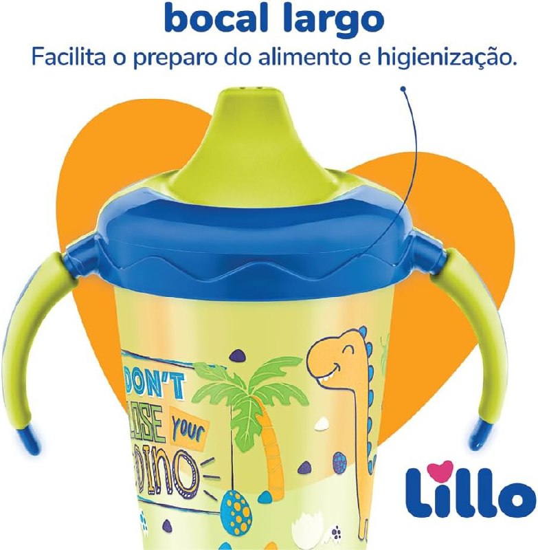 Caneca Antivazamento Magia - Lillo, Verde…