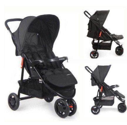 Carrinho de Bebê Toffy, Cosco, Preto