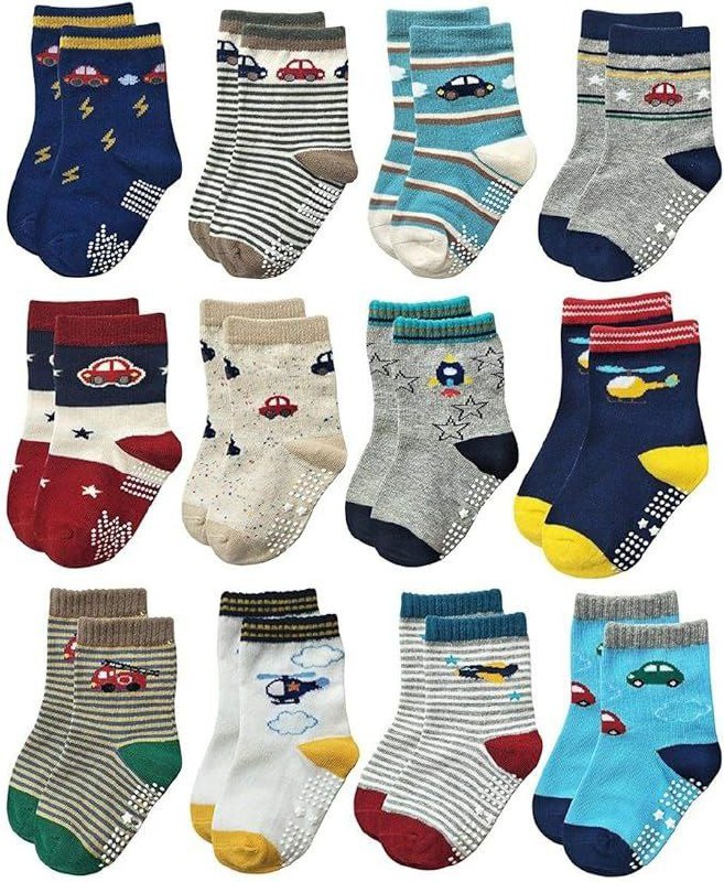 Cômoda Infantil 4 Gavetas com Fraldário Taís Branco BCkit 12 pares de meia meninos cores variadas anti derrapante aprender a andar 12 a 24 meses