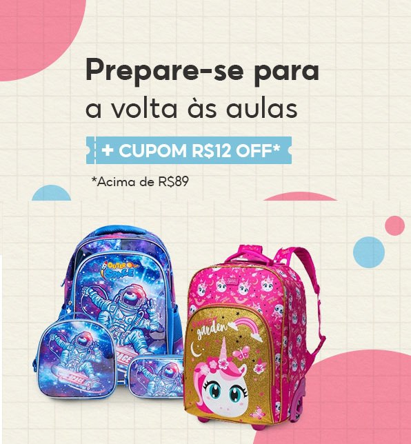 Cupom de R$ 12 OFF