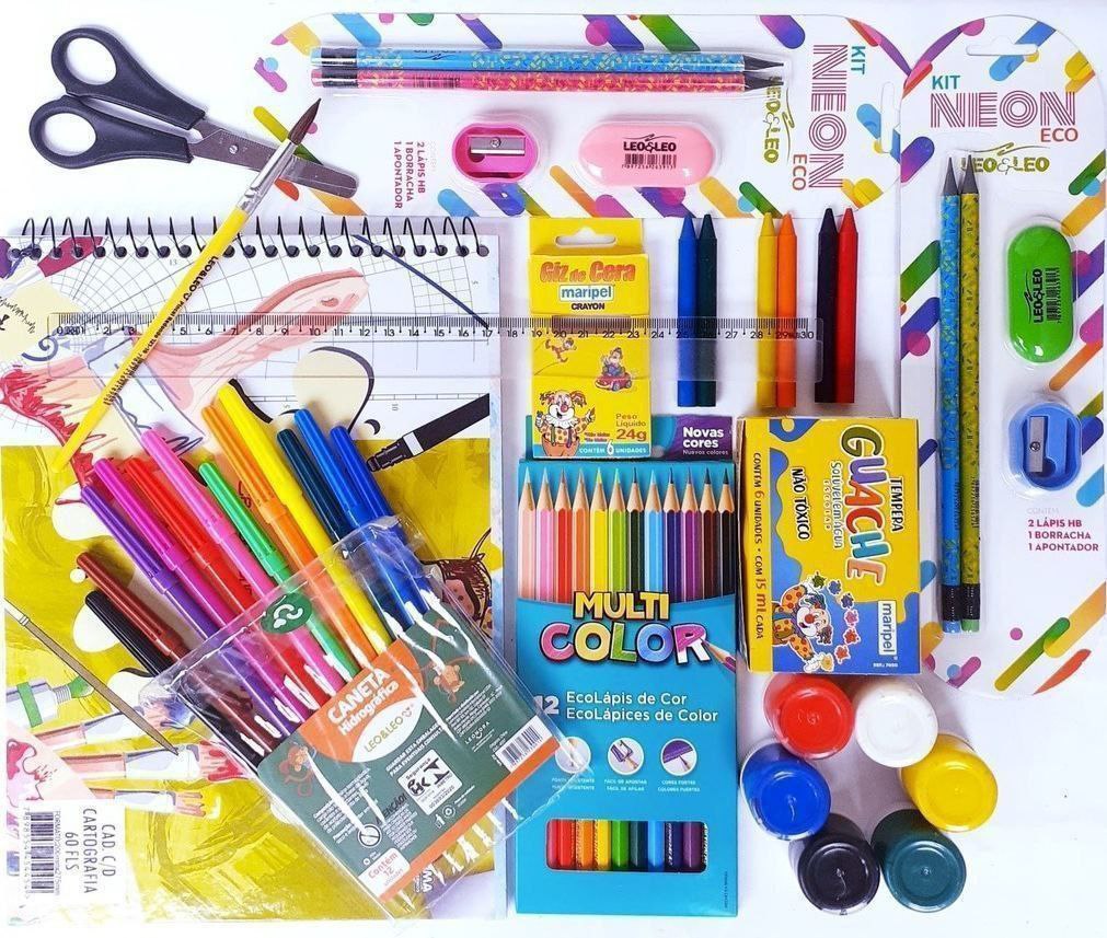 Desconto Progressivo em Material Escolar