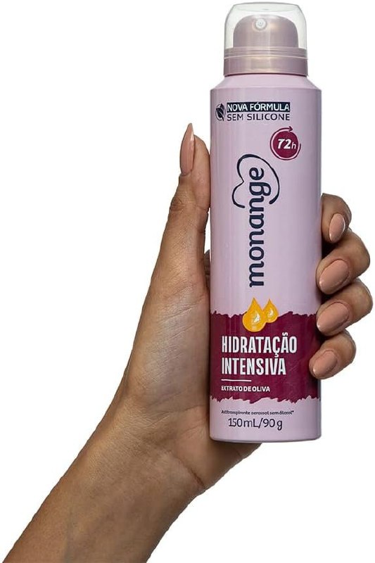 Desodorante Aerossol Monange Hidratação Intensiva Monange 150ml (90G)*