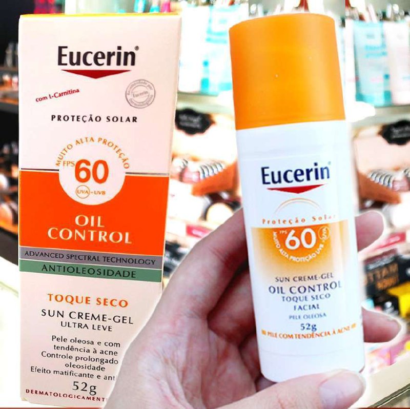 Eucerin, ótima textura! FPS 60 🌞