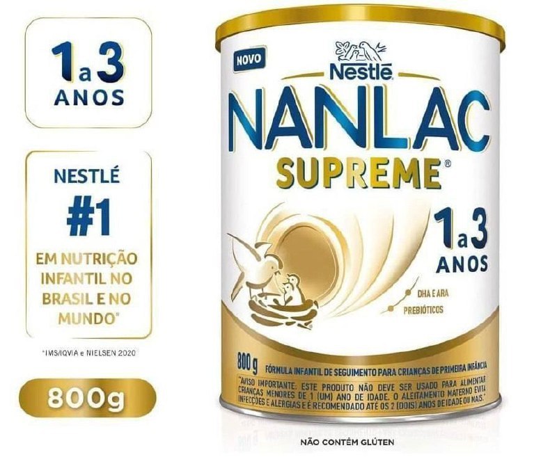 Fórmula Infantil Nanlac Supreme 800G