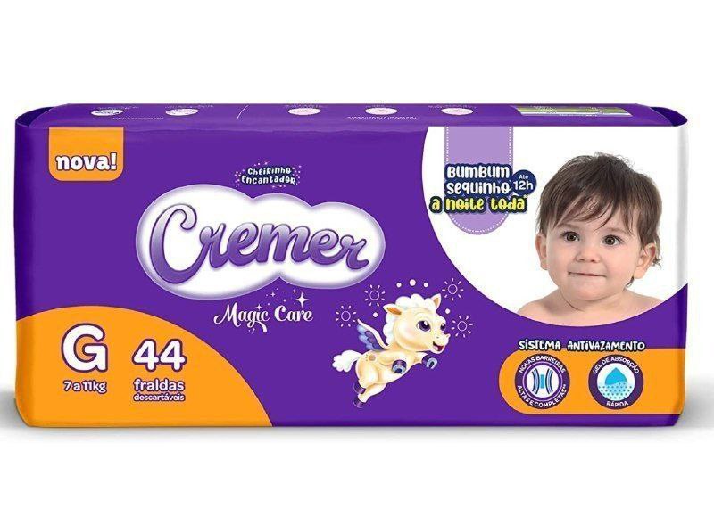 Fralda Cremer, Mega G 44 unidades