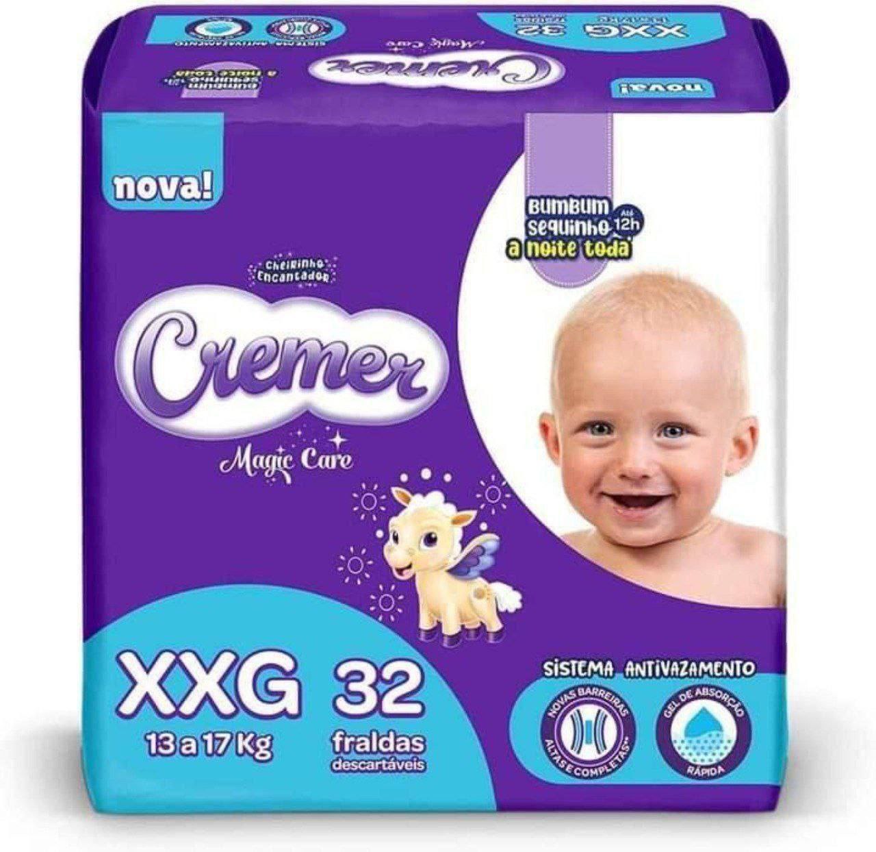 Fralda Cremer Mega XXG com 32