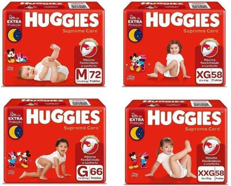 Fralda Huggies Supreme Care