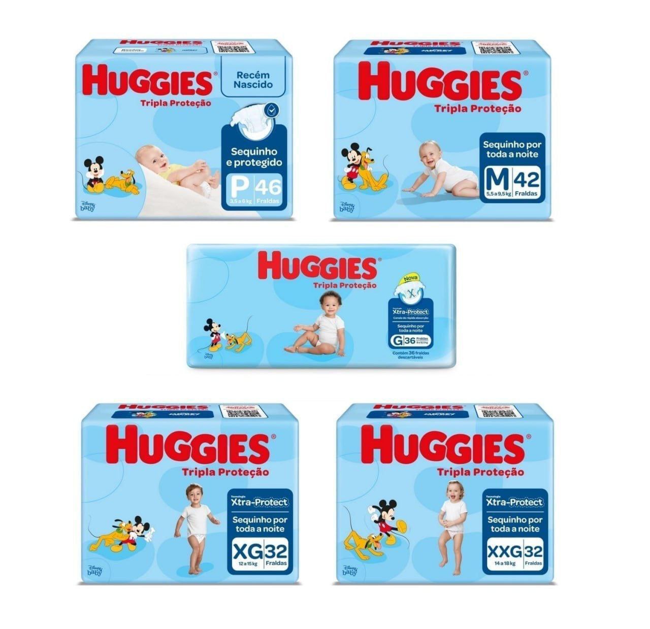 Fralda Huggies Tripla Proteção