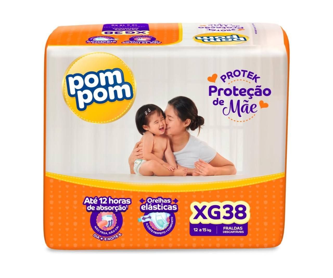 Fralda Pom Pom Derma Protek
