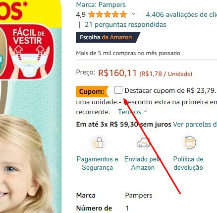FRETE GRÁTIS - Clique no cupom de 23,79