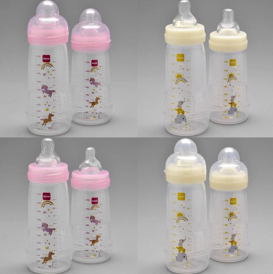 Kit Mamadeira Easy Active Set MAM 270ml e 330ml