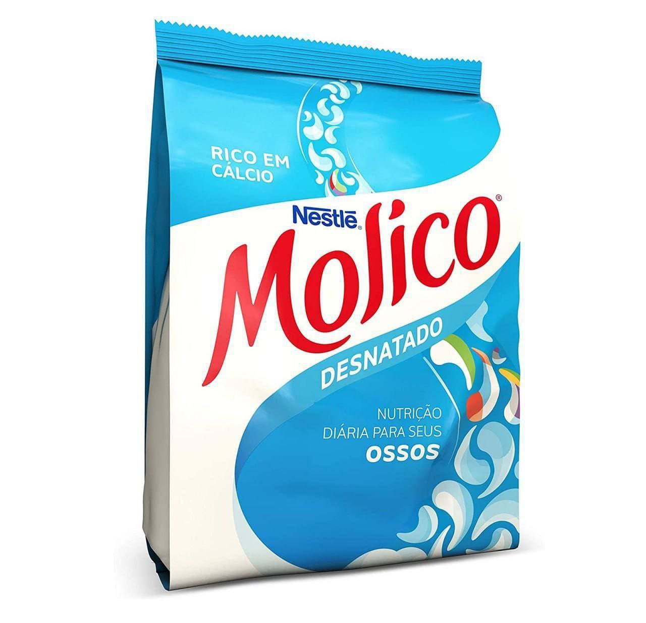 Leite em Pó Desnatado Total Cálcio Molico 500g