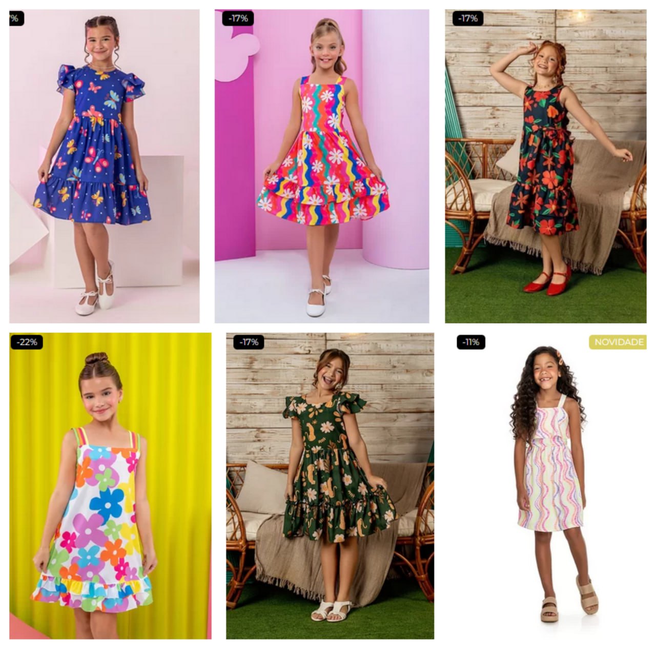 LINDOS VESTIDOS PARA AS PRINCESNHAS