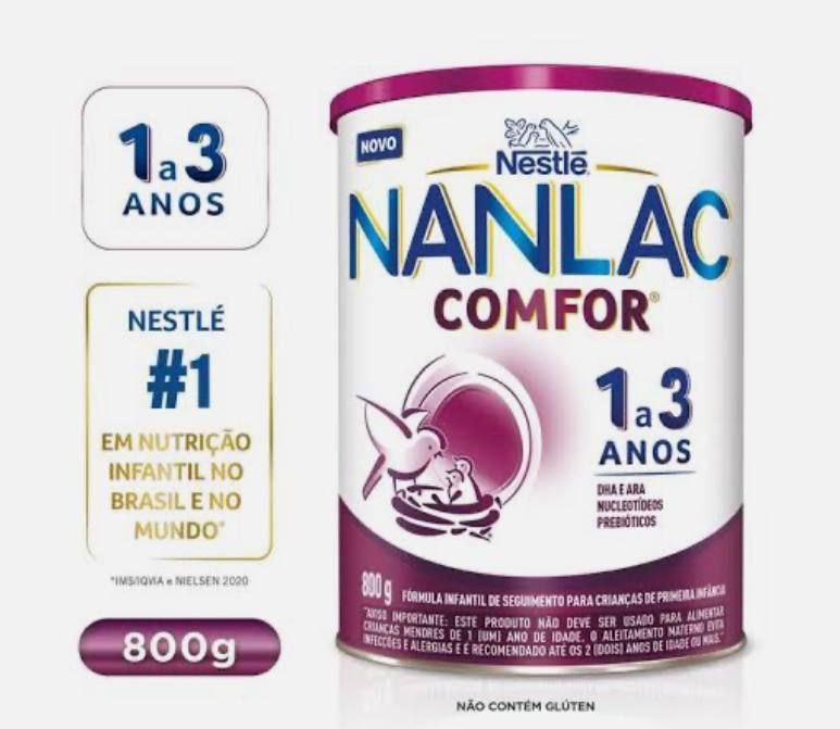 Nanlac Comfor - Fórmula Infantil, 800G