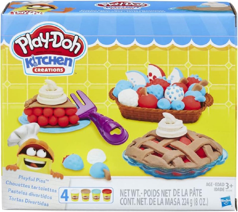 Play-Doh Conjunto Massinha Tortas Divertidas Play-doh Conjunto Massinha Play-doh Tortas Divertidas Multicor