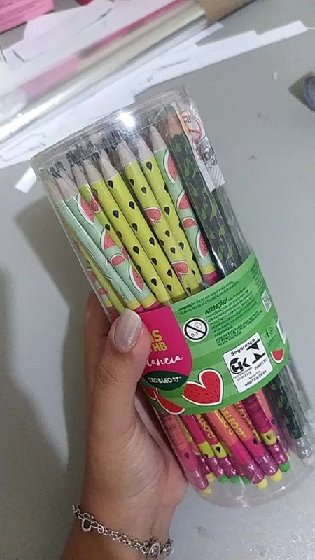 Volta as AULAS Kit com 60 Lápis por R$ 0,66 cada‼️