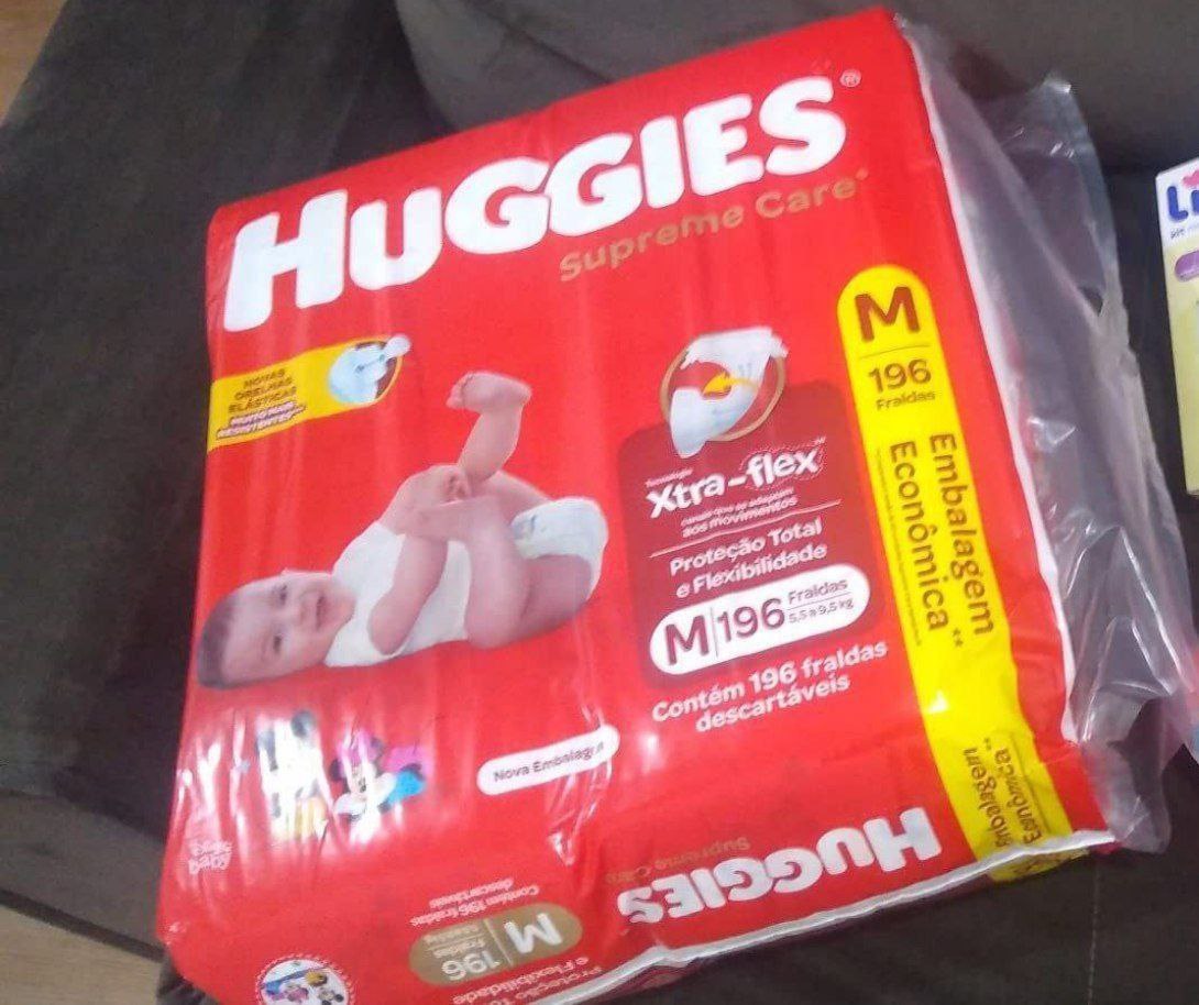 0,87 por fralda com  FRETE GRÁTIS!!