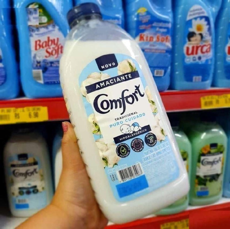 Amaciante Comfort Diluído Tradicional Puro Cuidado - 1,8L