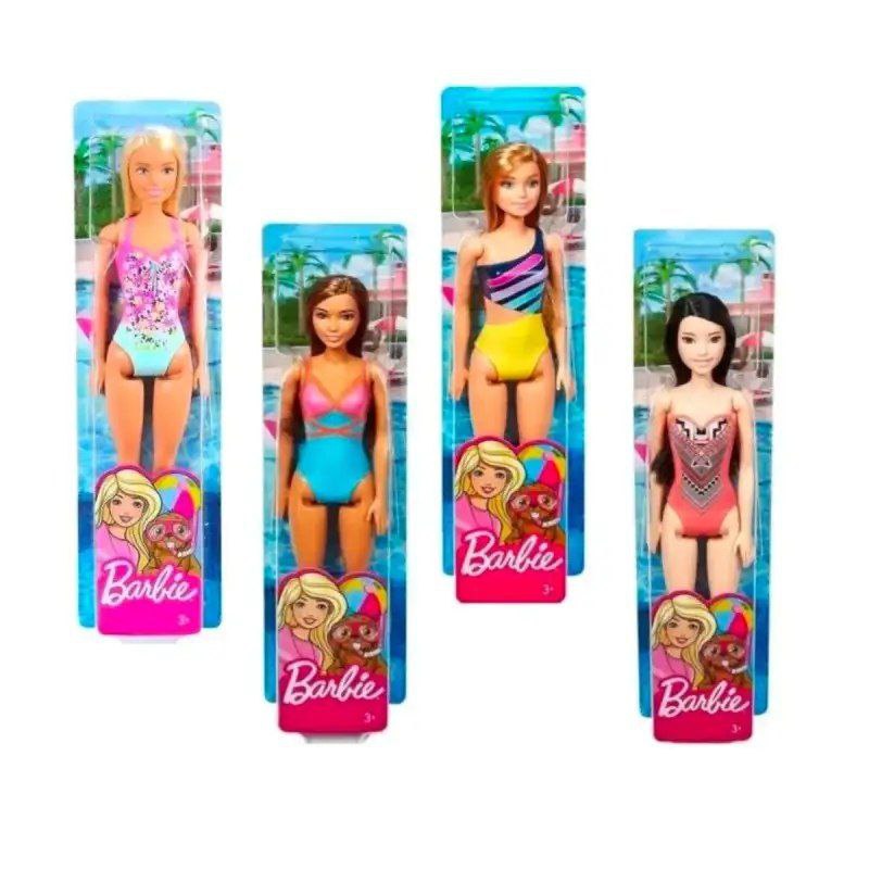 Barbie Fashionista Mattel, Praia Floral (não é possível escolher a cor)