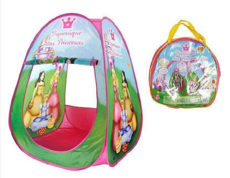 Barraca Infantil Dobravél Piquenique das Princesas, DM Toys