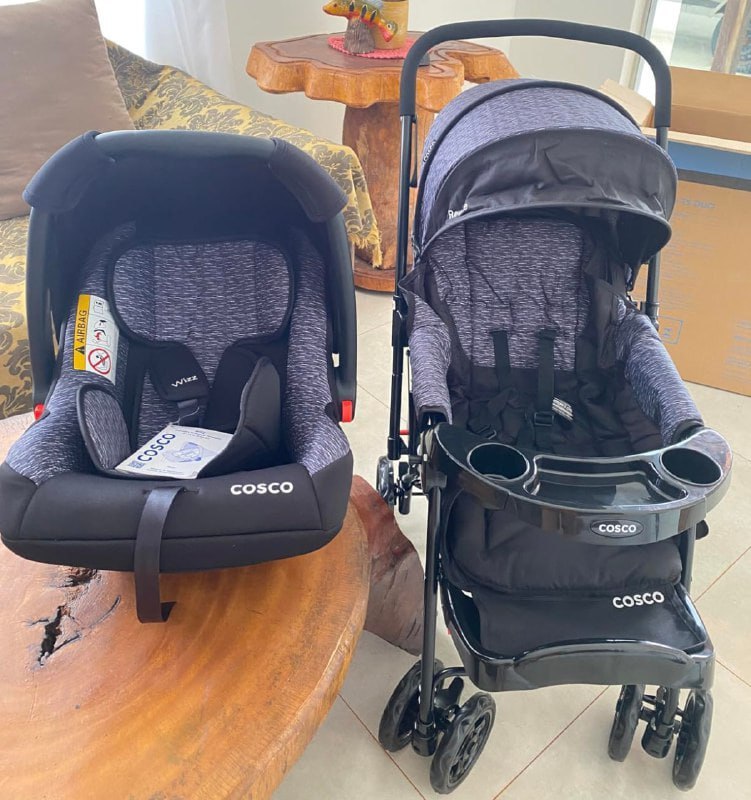 Carrinho + Bebê conforto