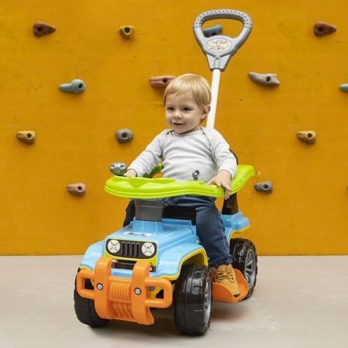 Carrinho com Chassis Jip Jip, Maral, Multicor