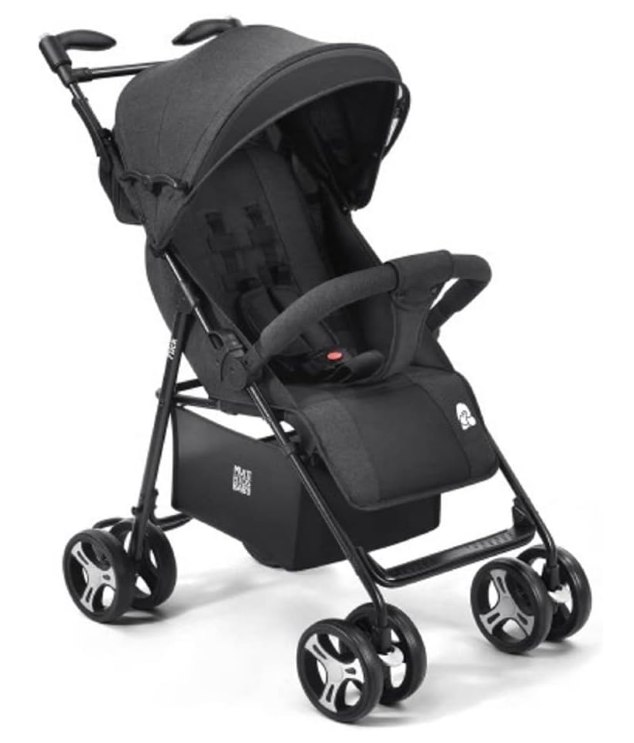 Carrinho Passeio Flick 0-15kg Preto Multikids Baby BB444