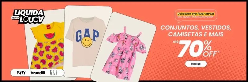 Conjuntos, Vestidos e mais com até 70% off na Dafiti