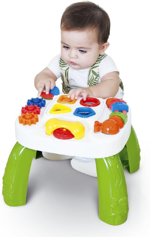 Cotiplás Brinquedo Educativo Mesa Play Time, Cotiplas, Multicores