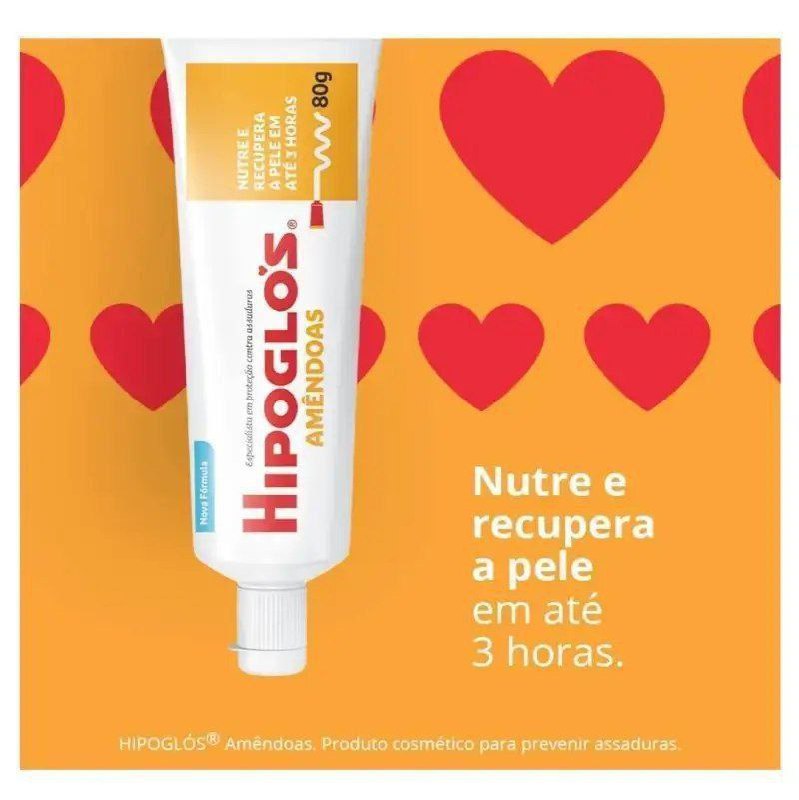 Creme Assadura 80G Amêndoas, Hipoglós