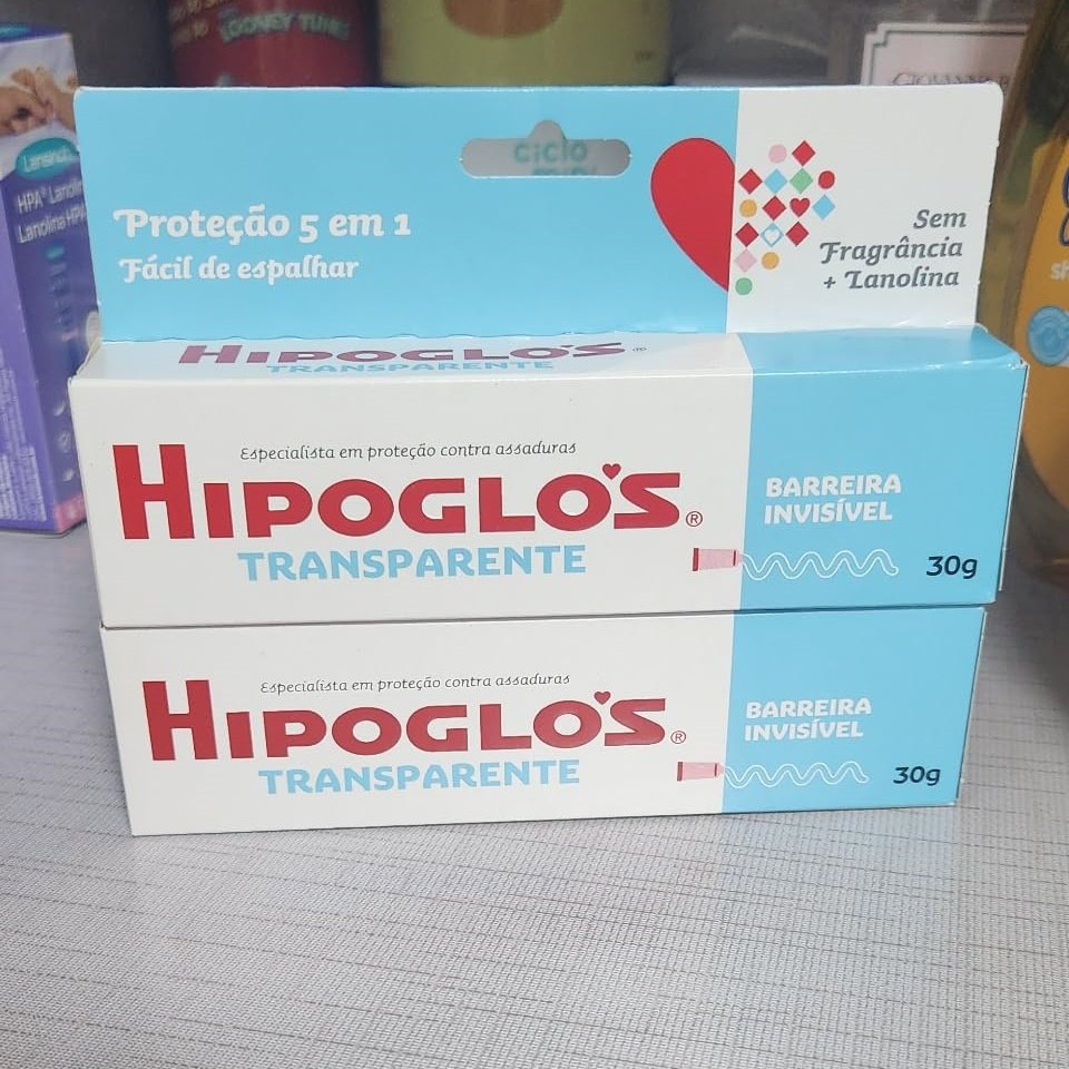 Creme Para Assaduras Hipoglós Transparente 30g