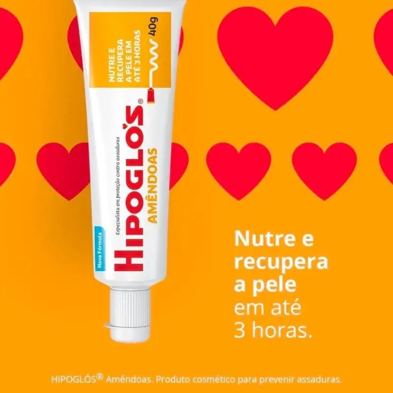 Creme Preventivo De Assaduras Hipoglós Amêndoas ,40g