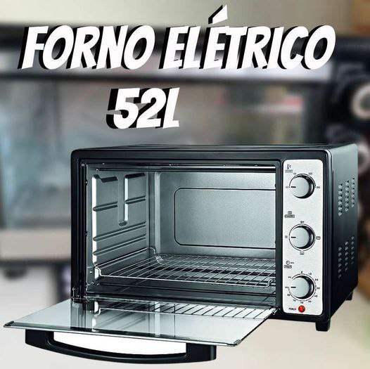 Forno Elétrico de Bancada Mondial com Timer - 52L Grand Family II FR-52