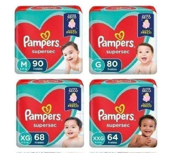 Fralda Pampers Supersec