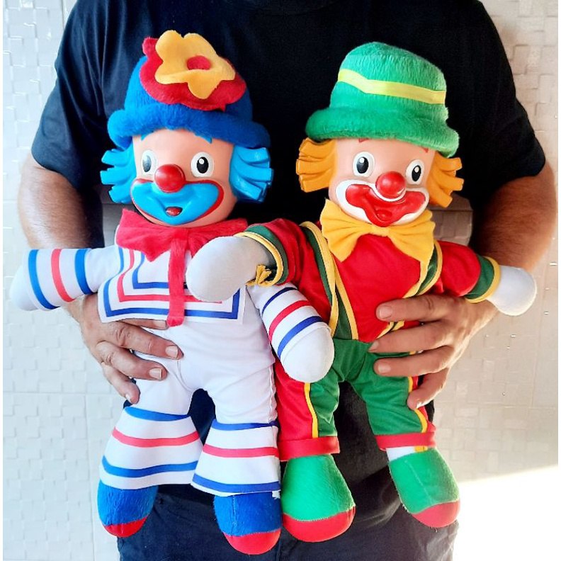 kit Patati e patatá cabeça de borracha 2 Bonecos