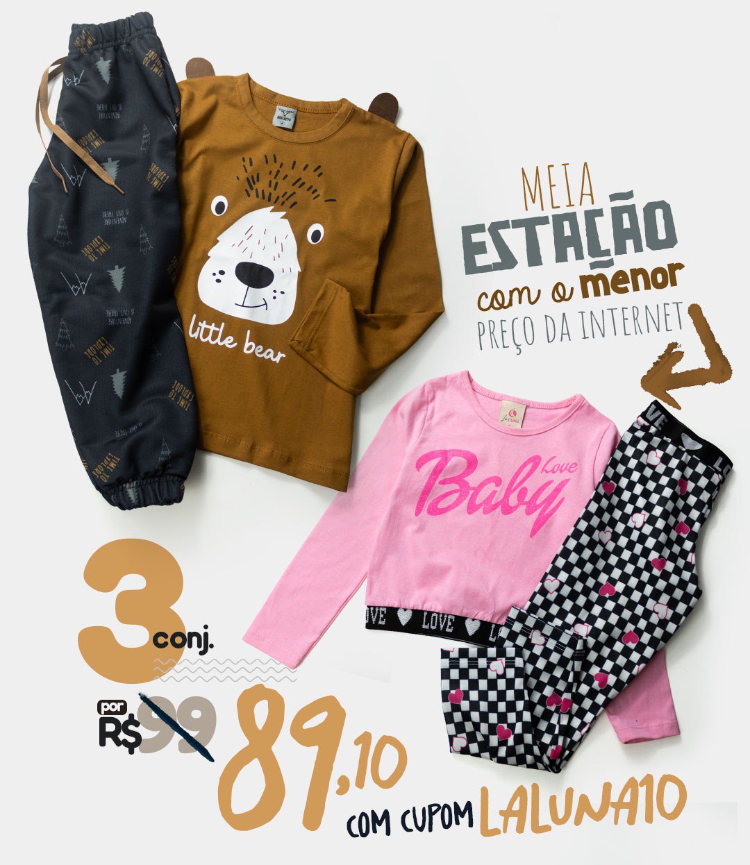 LIQUIDA - 3 POR R$99 | 4 POR R$120