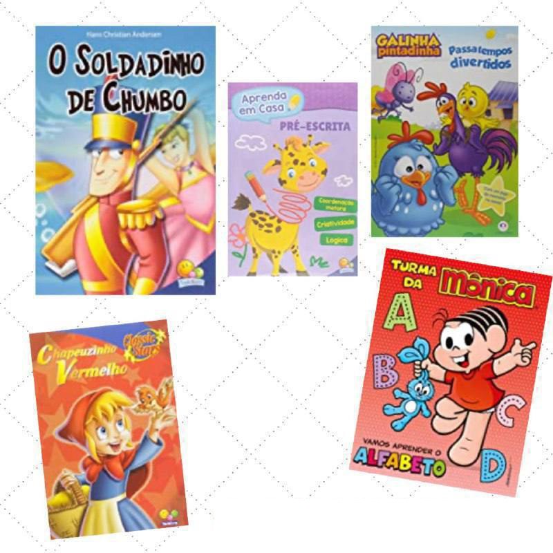 Livrinhos a partir de R$ 1,20