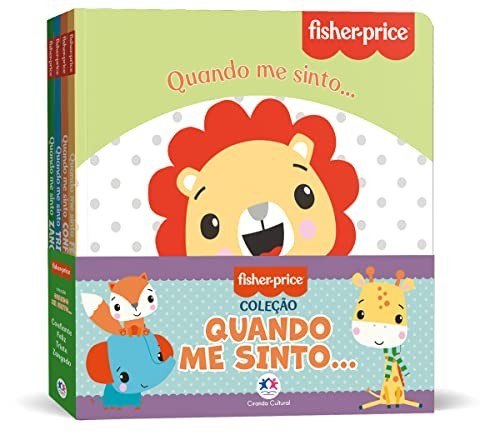 Livro Fisher-Price - Kit Coleção Quando me sinto