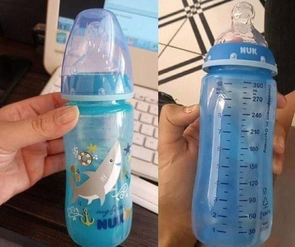 Mamadeira My1St S2 Boy - NUK, Azul, 300 ml