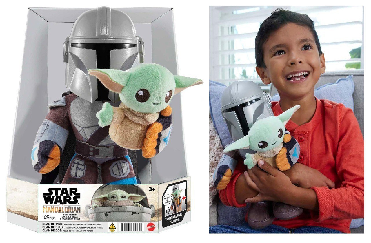 Mandalorian & Grogu 12"
