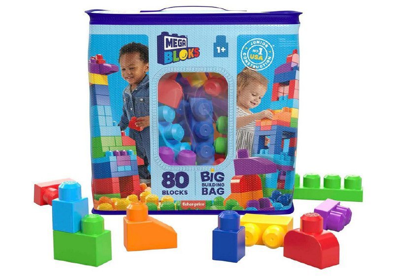 Mattel, Mega Bloks Sacola de 80 Blocos