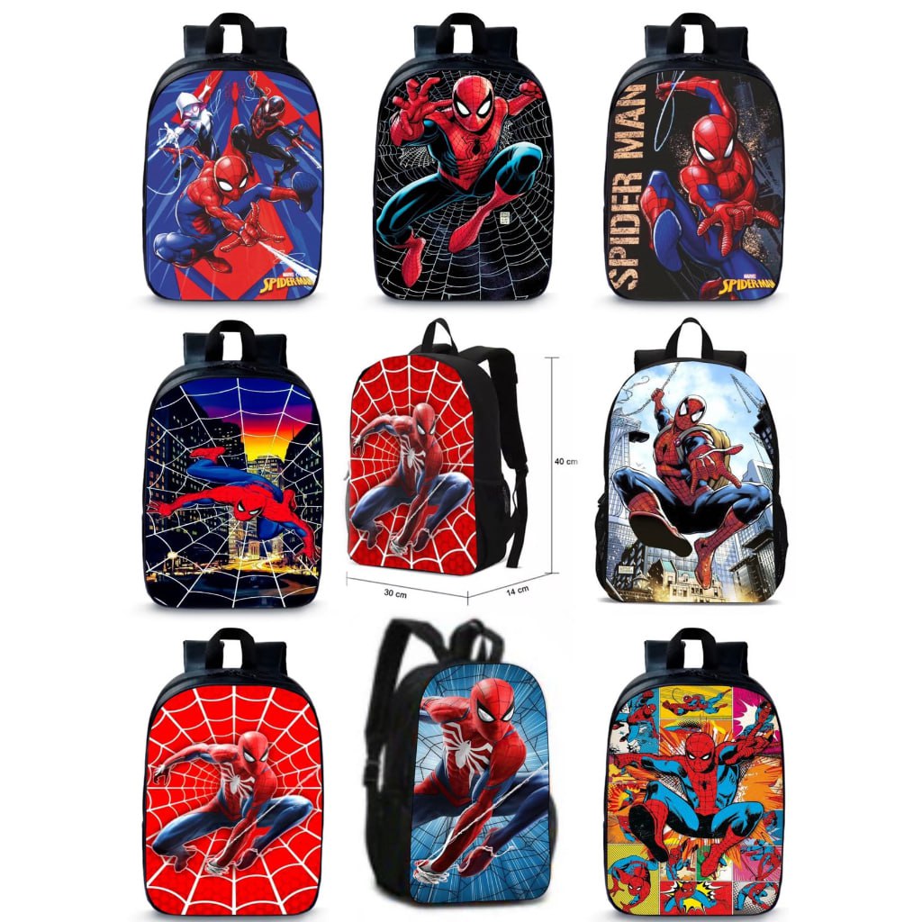 Mochila Escolar Infantil De Costas Premium Personagens Menino