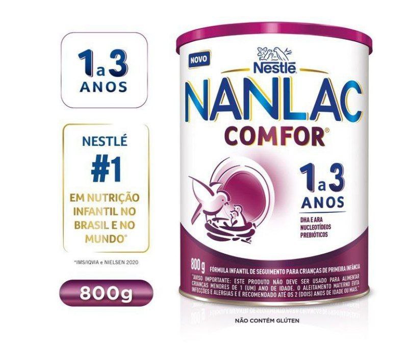 Nanlac Comfor - Fórmula Infantil, 800G