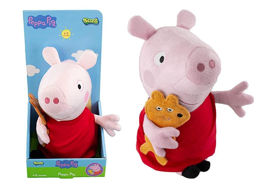 Peppa Pig - Pelúcia Peppa Pig 10'' 30cm - Sunny 2340