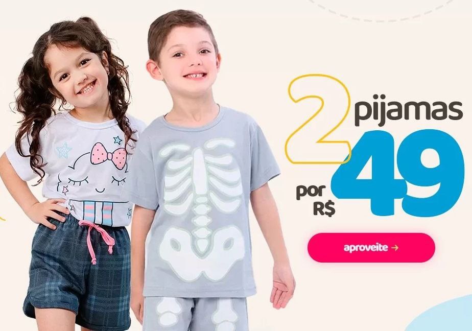 Pijamas com Preço do Ano passado