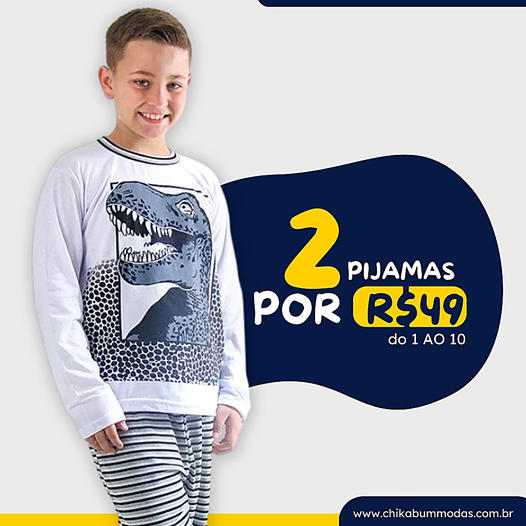 2 PIJAMAS POR R$49
